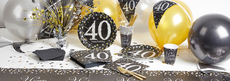 40th Gold Celebration Birthday