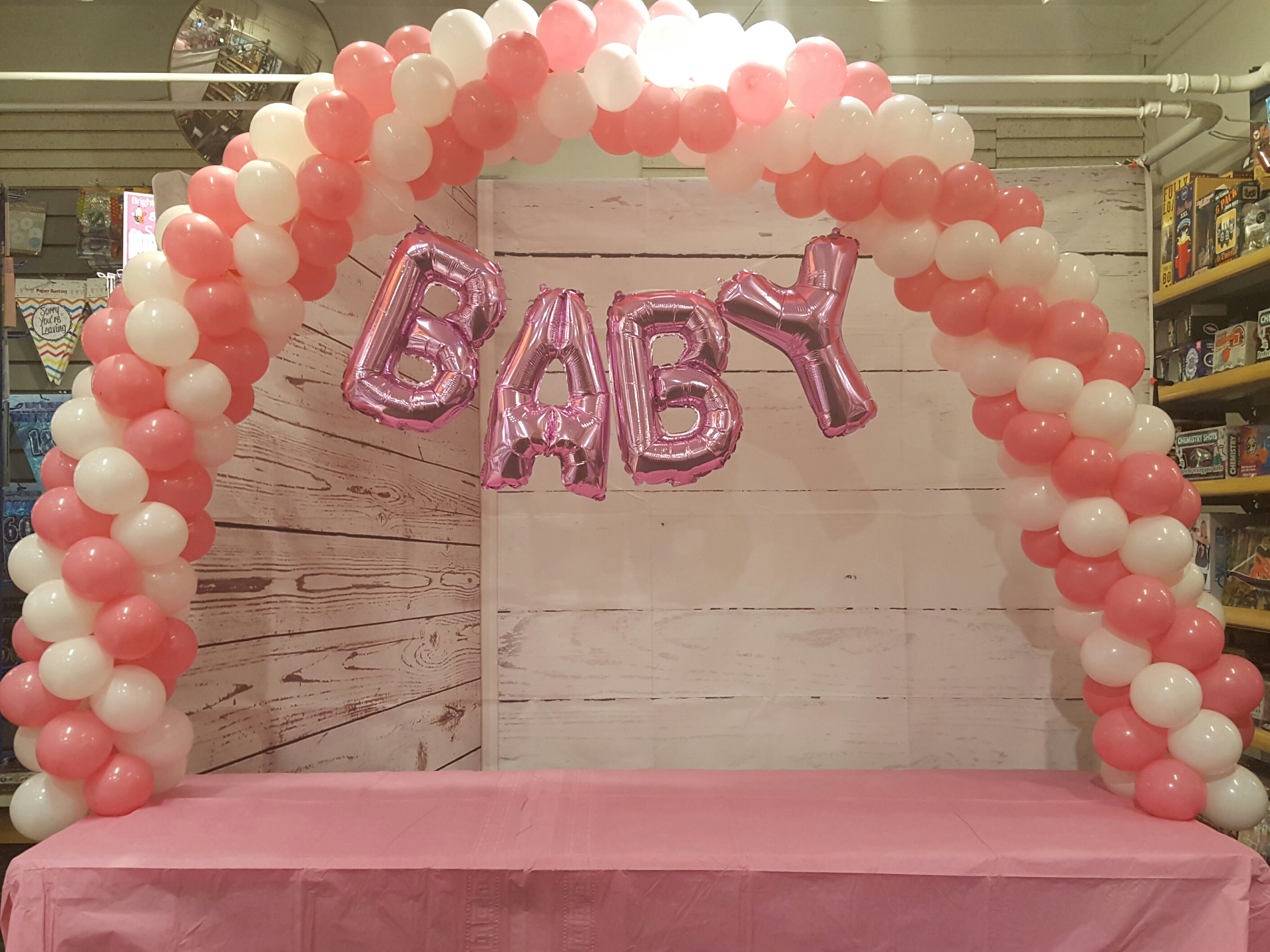 Baby Girl Table Arch
